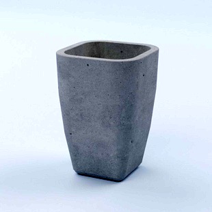 Вазон бетонный уличный "Фаро S" 40x28x28 см