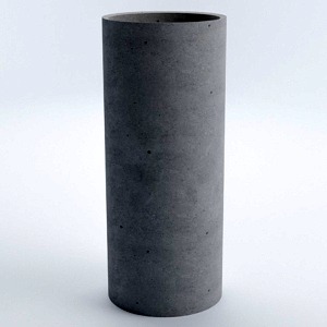 Вазон бетонный уличный «Осло 2XL» 120x50 см