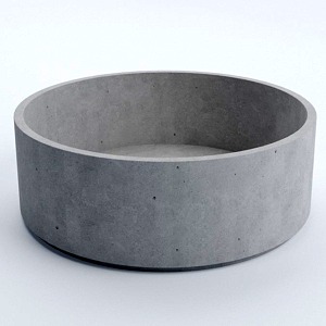 Вазон бетонный уличный "Палермо L" 35x100 см